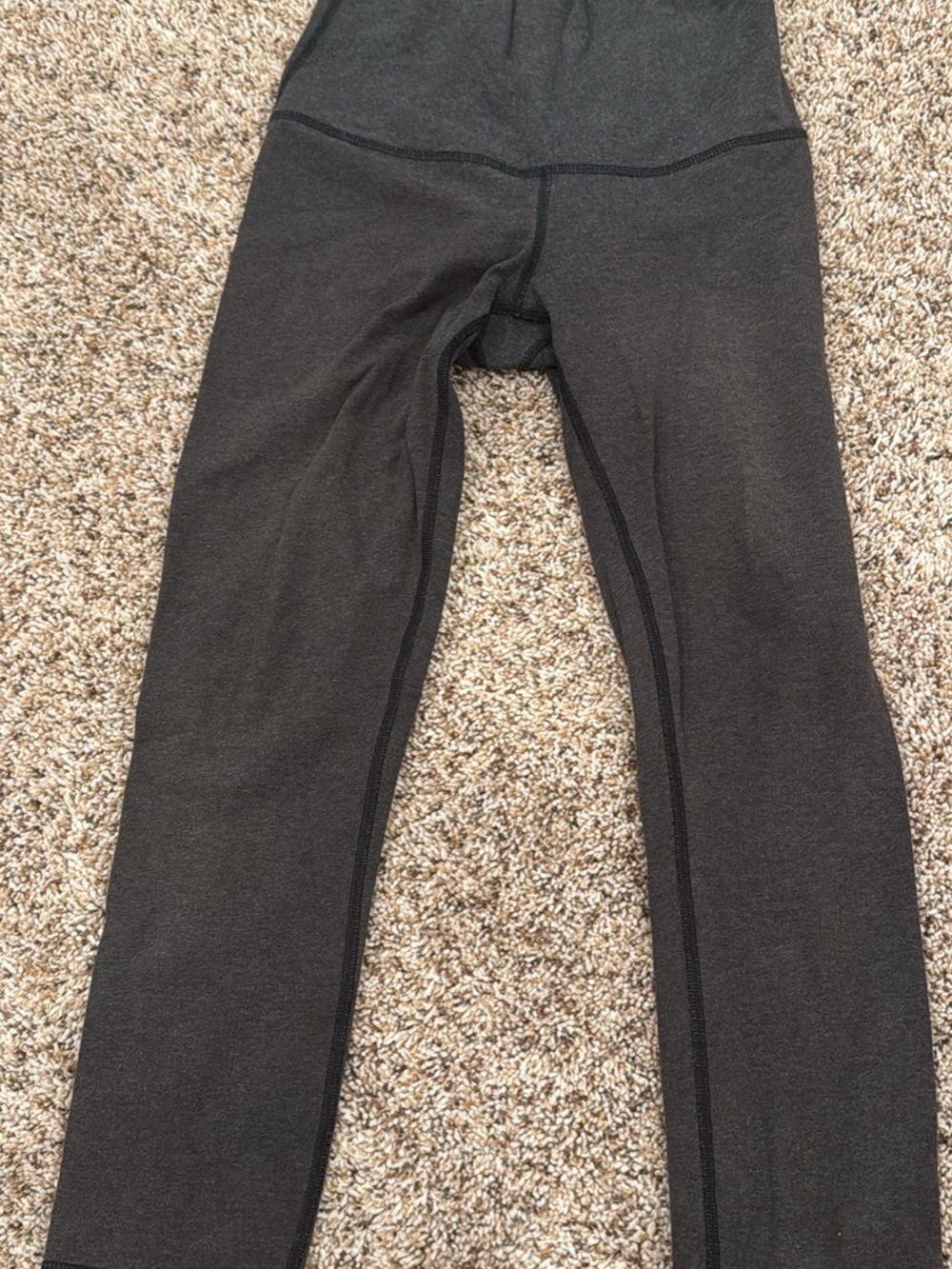 Lululemon 21” Dark Gray Active Leggings